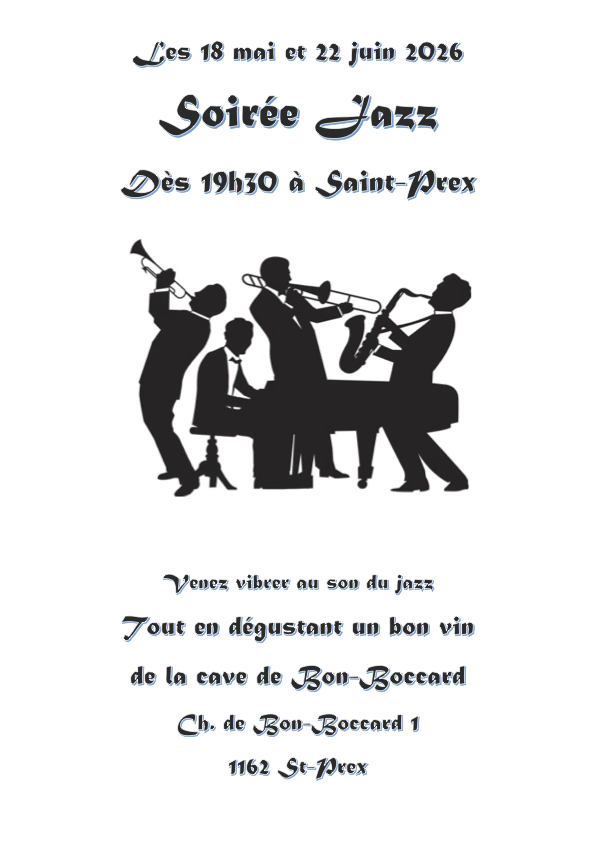 affiche pub pour la jam Les 18 mai et 22 juin 2026